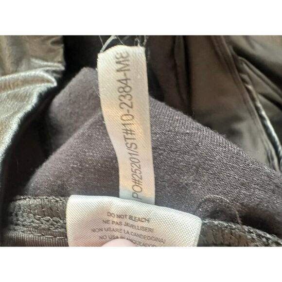 Lysee - Vegan Leather Leggings – Black – M - Picture 5 of 6